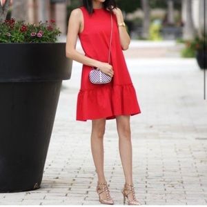 Banana Republic Sleeveless Red Dress